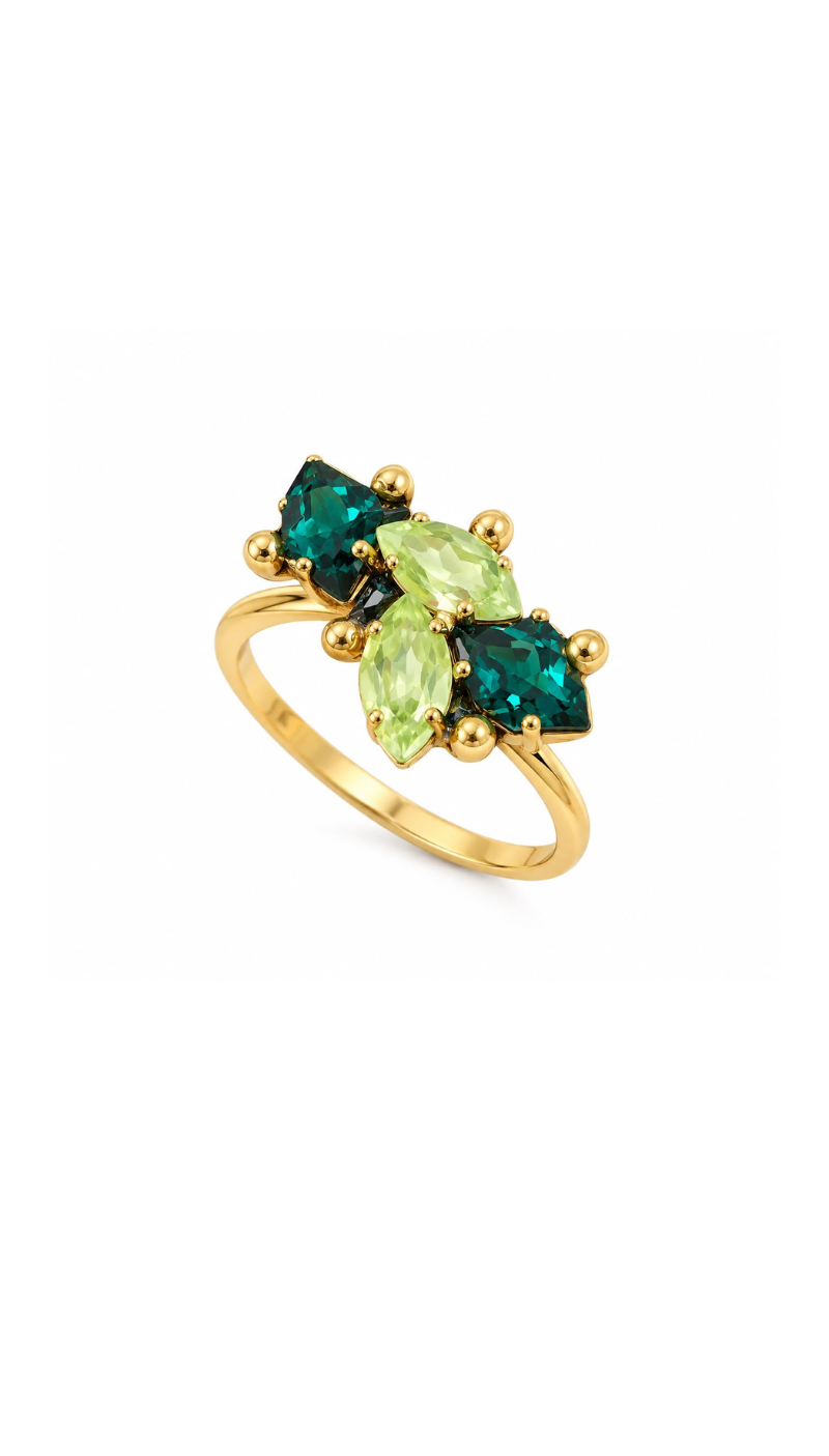 Emerald Noire Ring