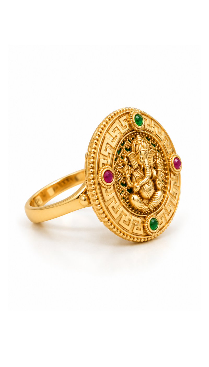 Sacred Gold Ring