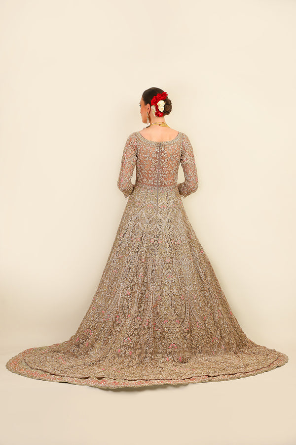 BRIDAL GOWN AND DUPATTA