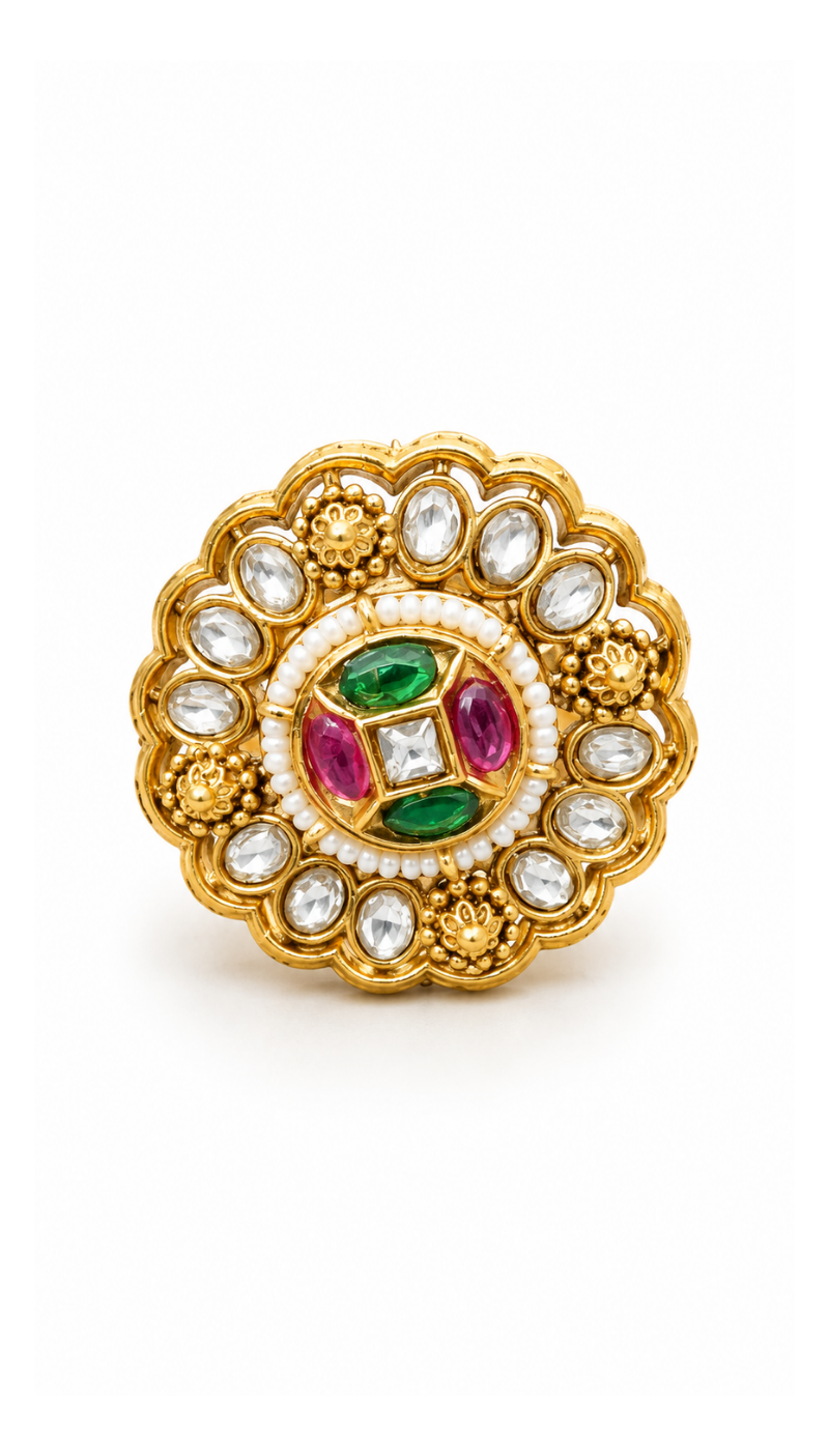 Royal Floral Ring