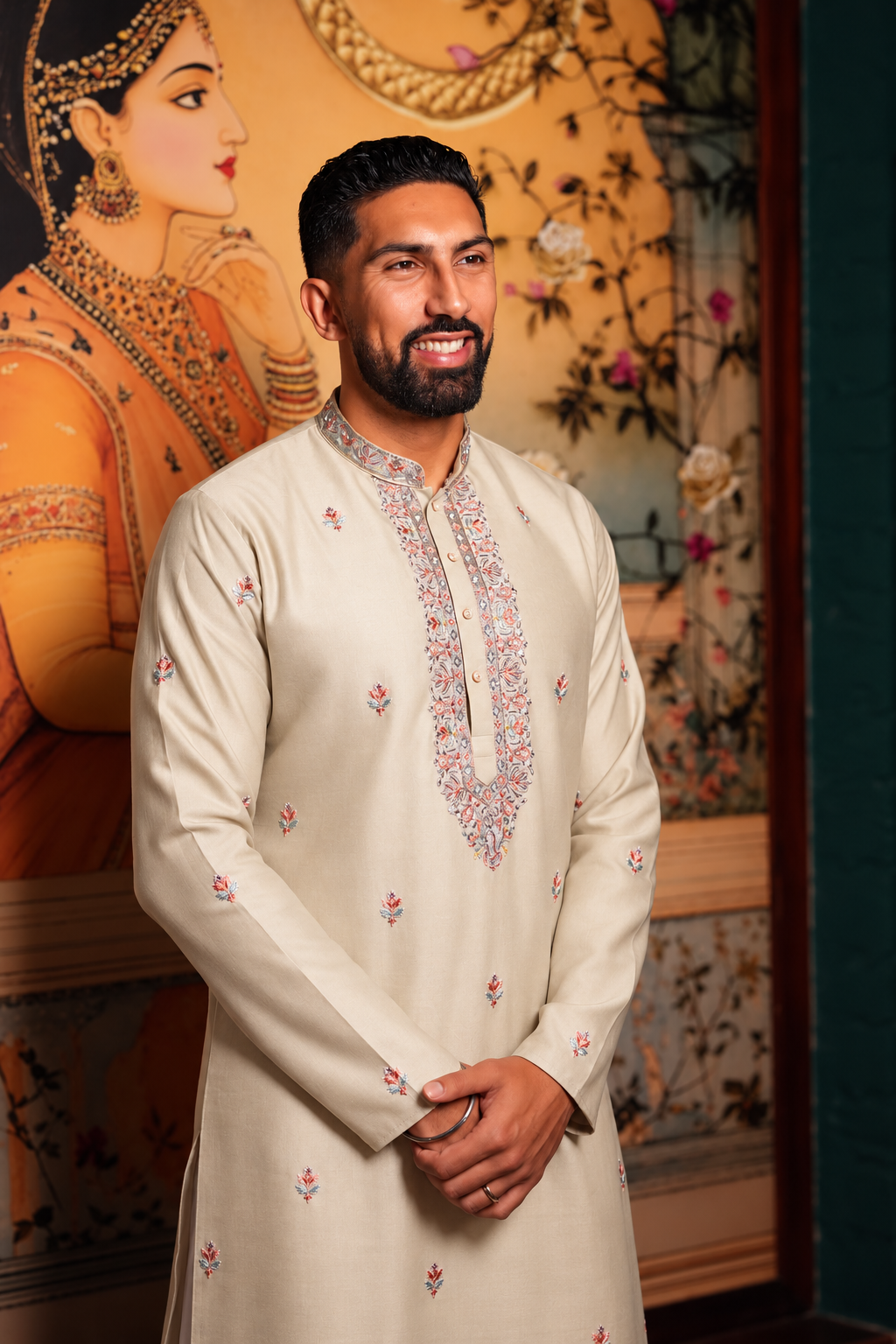 Elegant Mint Green Kurta Set
