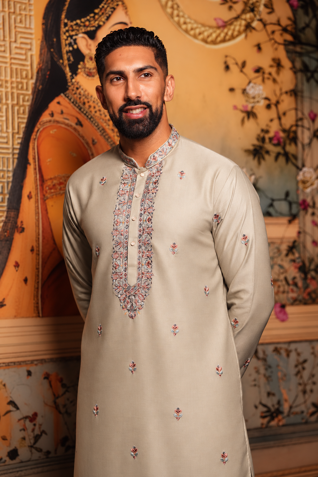 Elegant Mint Green Kurta Set