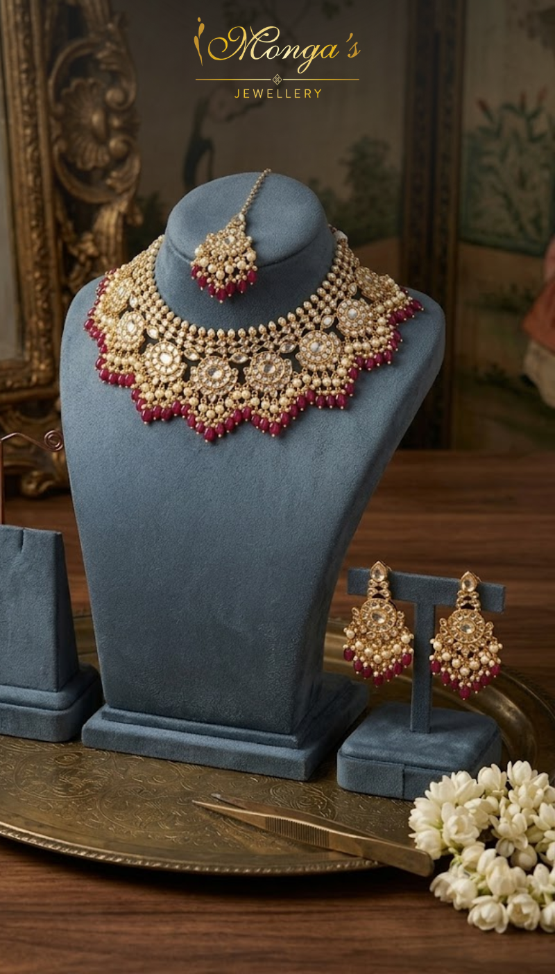 Crimson Heirloom Choker Set