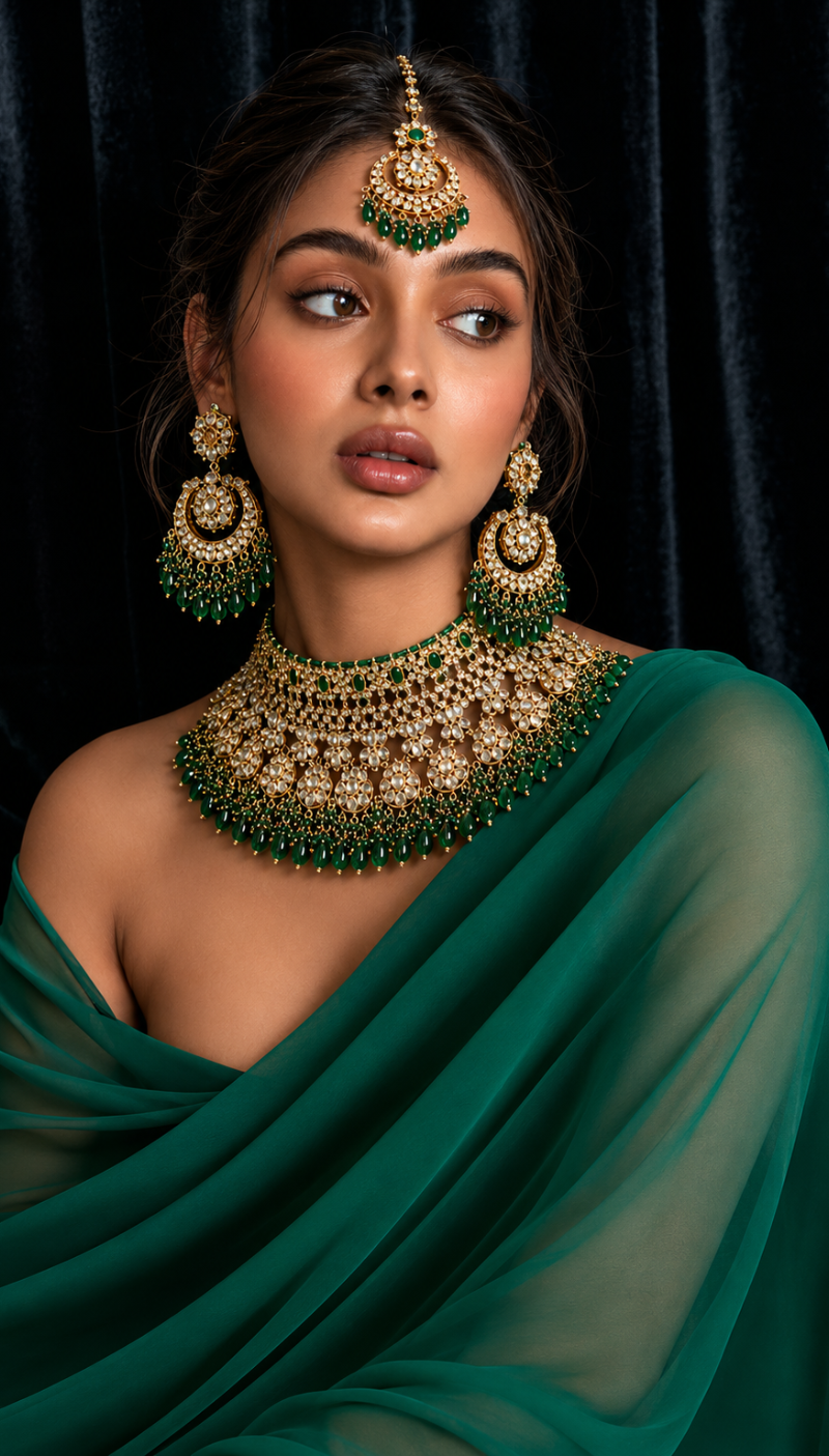 Meherza Bridal Choker Set