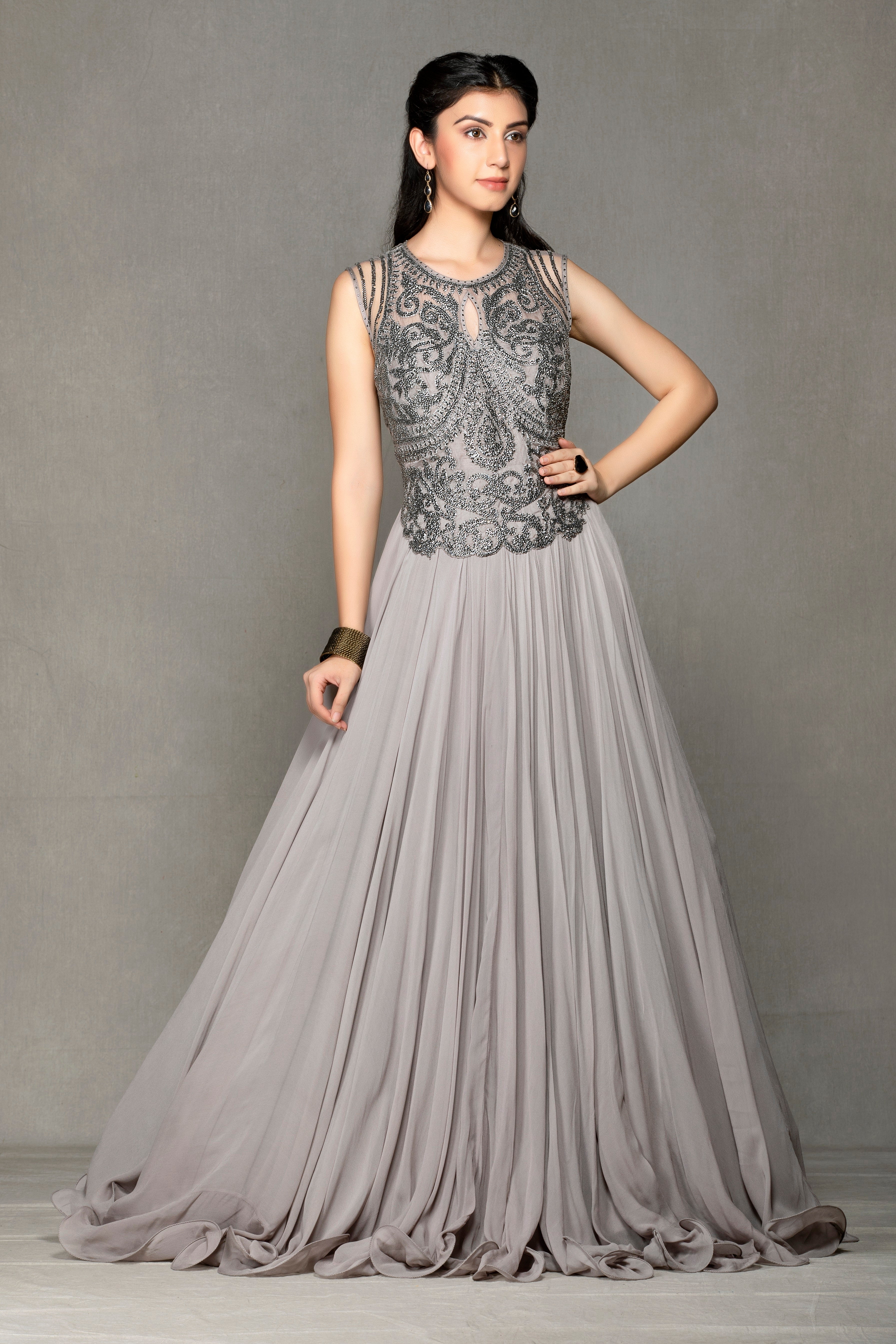 Flowy Organza Gown
