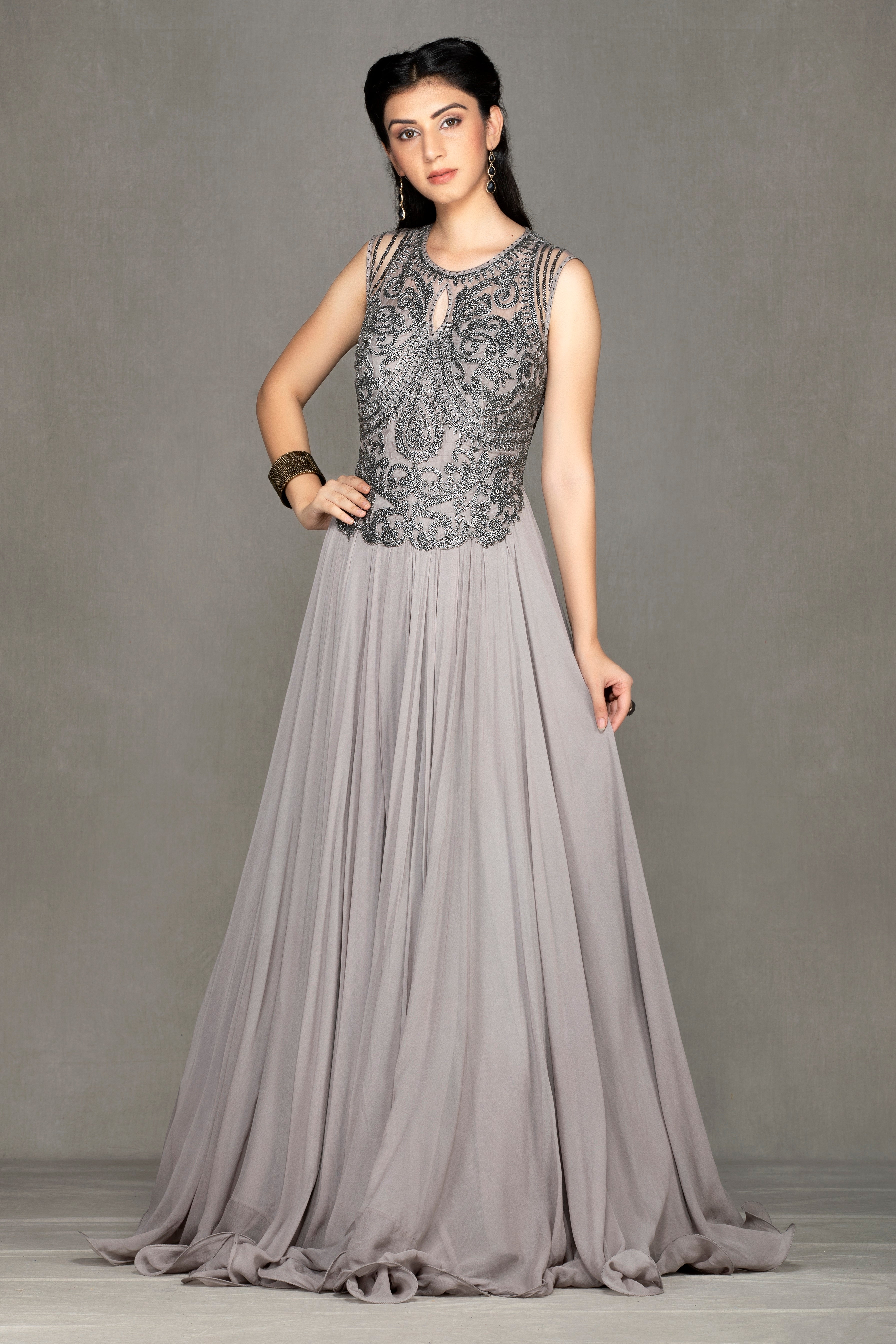 Flowy Organza Gown