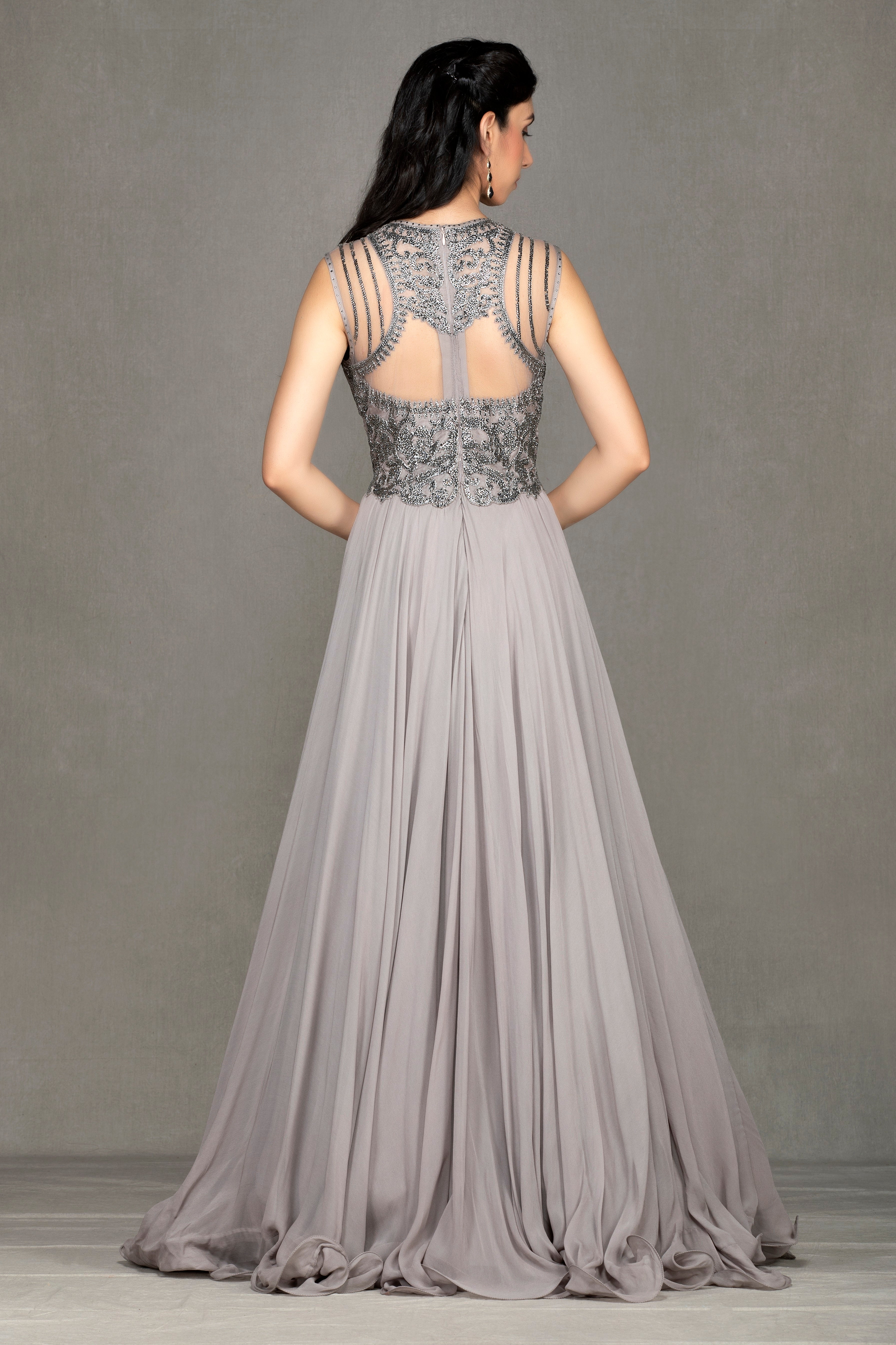 Flowy Organza Gown