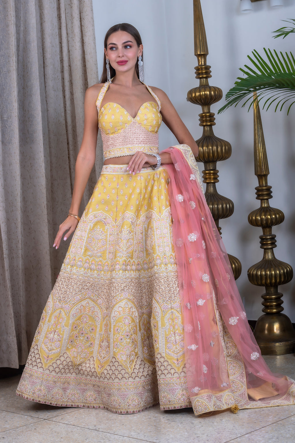 Yellow Lehenga