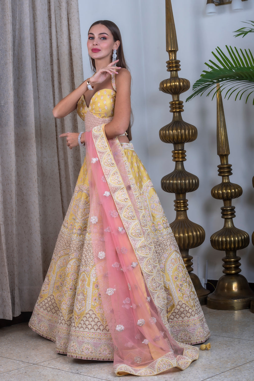 Yellow Lehenga