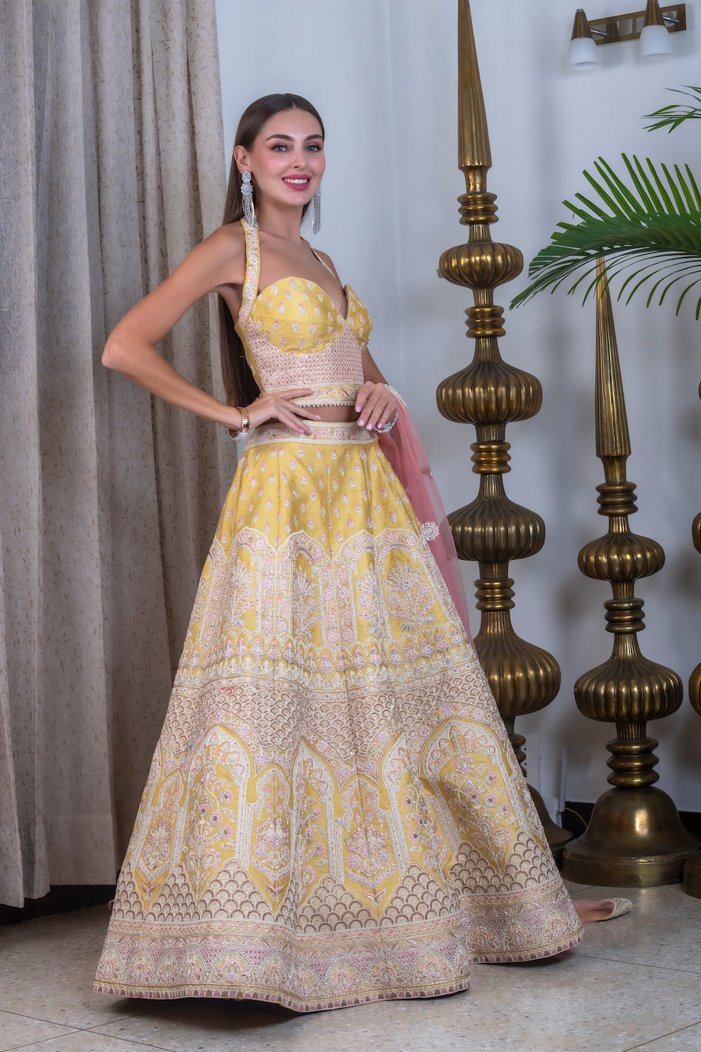 Yellow Lehenga