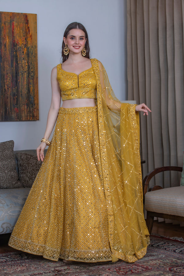 Yellow Lehenga