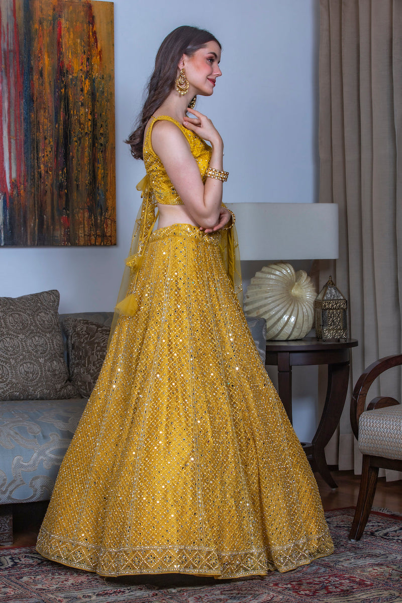 Yellow Lehenga