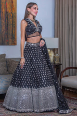 Black Lehenga