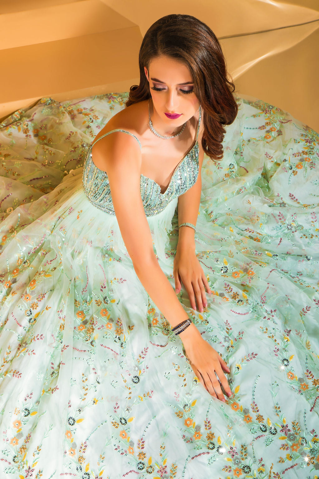 Baby Blue Gown
