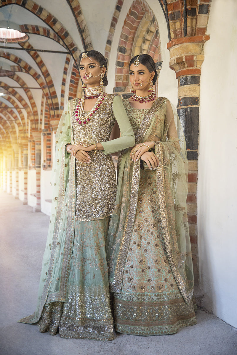 Bridal Gown and Bridal Kameez Outfit