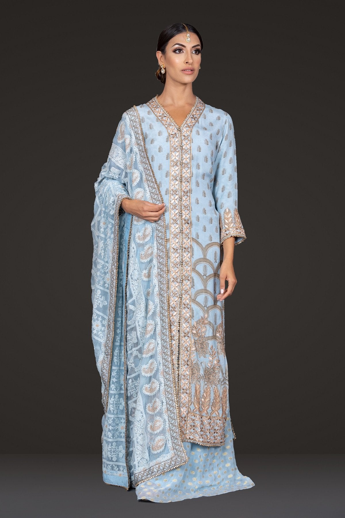 Printed Palazzo Suit