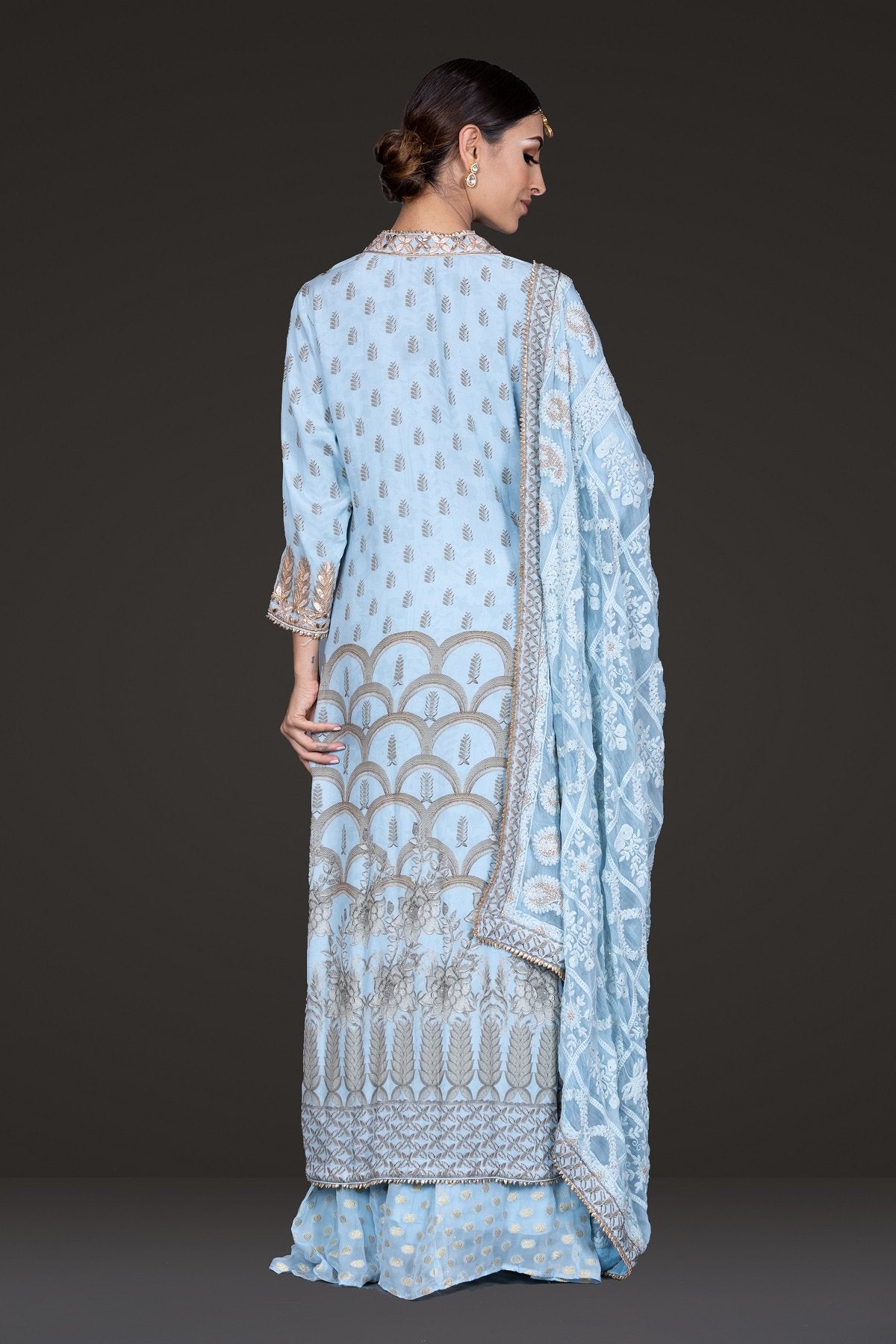 Printed Palazzo Suit